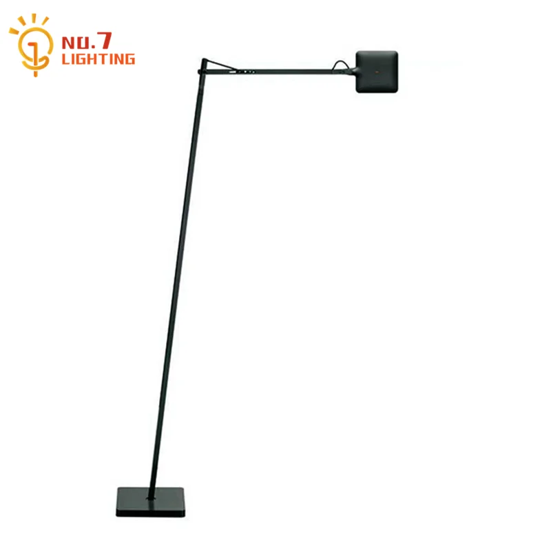 Floor Lamp Arched - Lampu lantai lengan ayun industri desainer