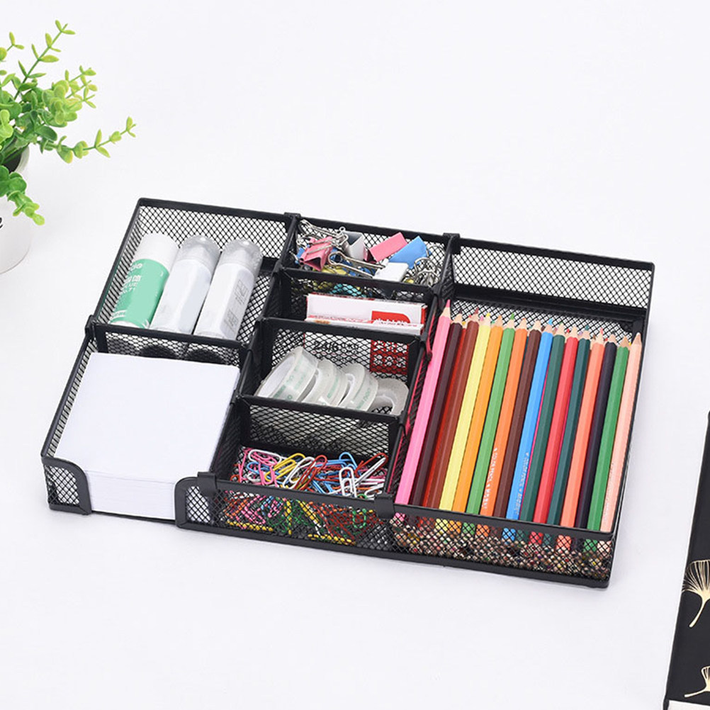 Drawer Organizer Tray - Rak Penyimpanan Kantor dari Logam, Organizer