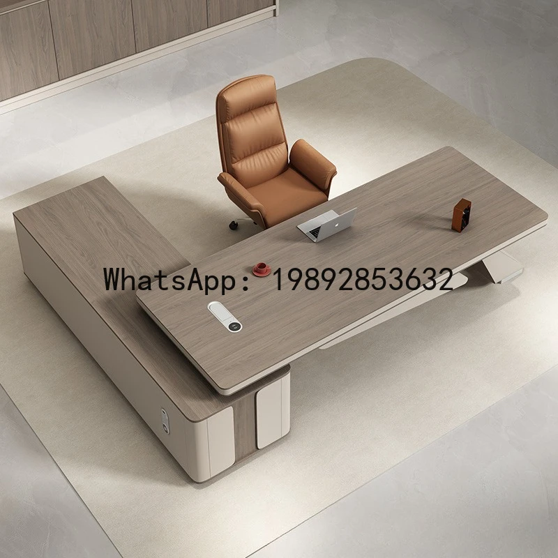 Office Furniture Table - Meja eksekutif H5.18, meja kantor, meja