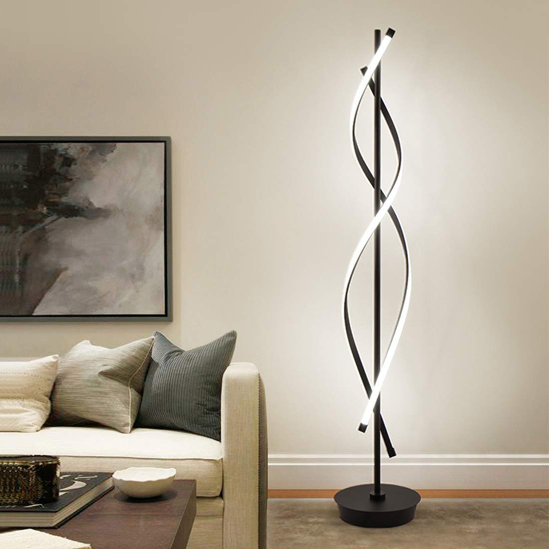 Floor Lamp Arched - Lampu Lantai LED dengan Remote Control,