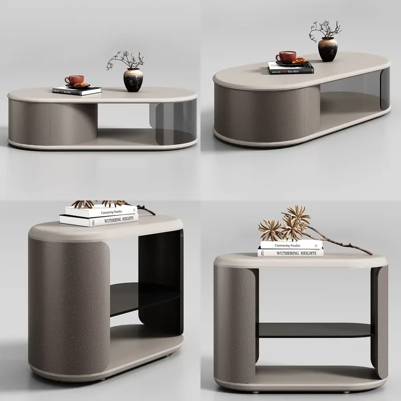 Office Furniture Logo - Meja Kopi Kantor Seri Weila 1m