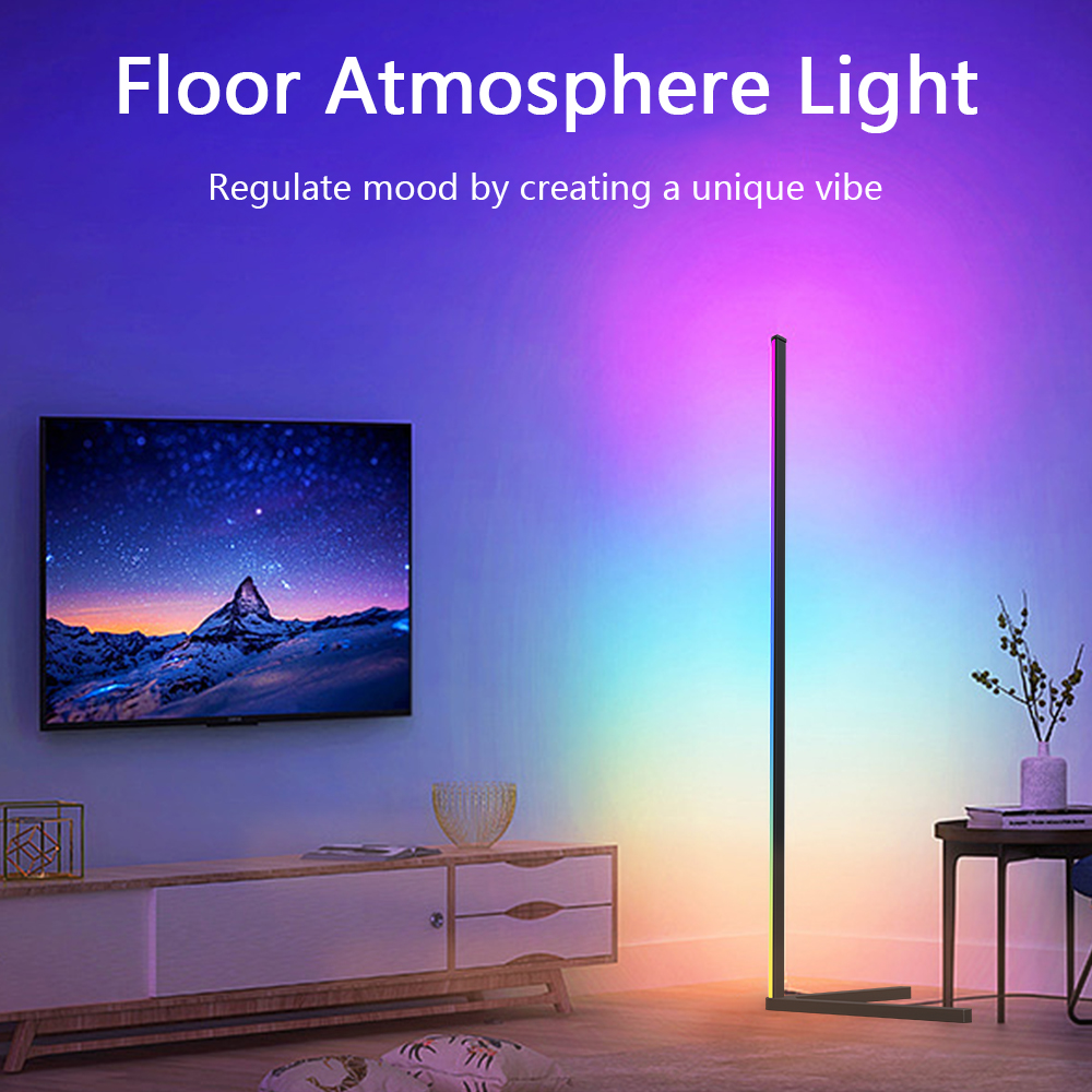 Floor Lamp Arched - RGB LED Lampu Lantai Dalam Ruangan