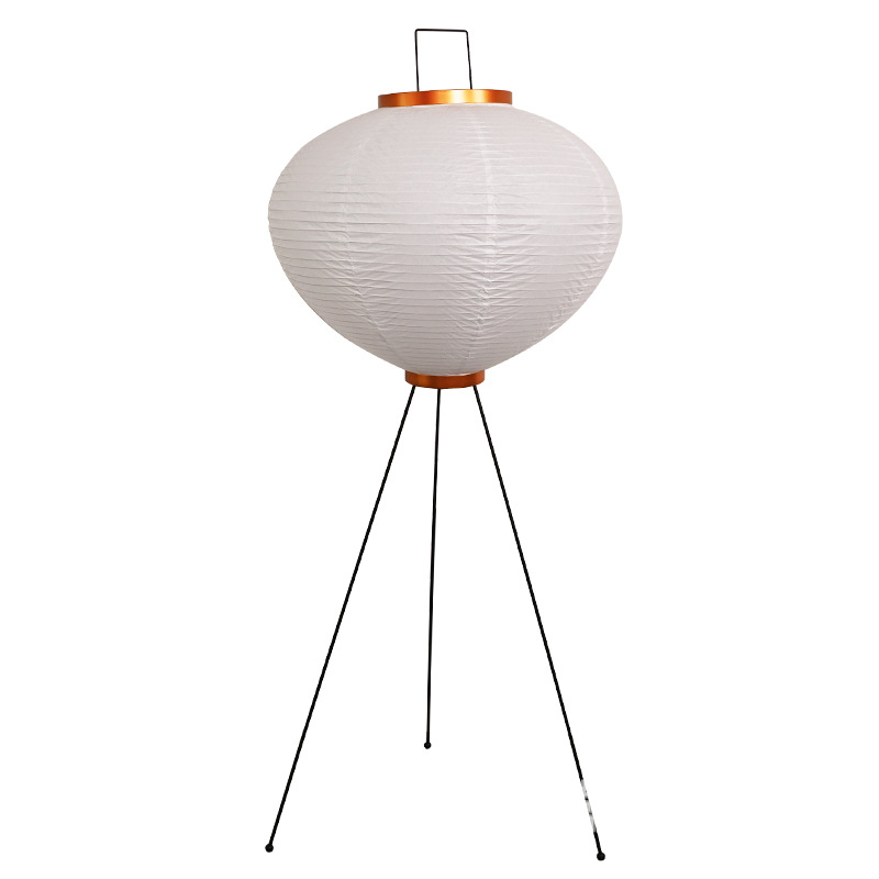 Floor Lamp Arched - Lampu lantai kertas nasi Noguchi Akari