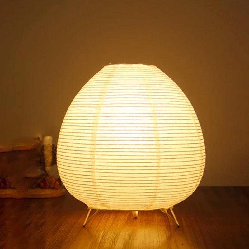 Floor Lamp Arched - Lampu meja Led lentera kertas beras