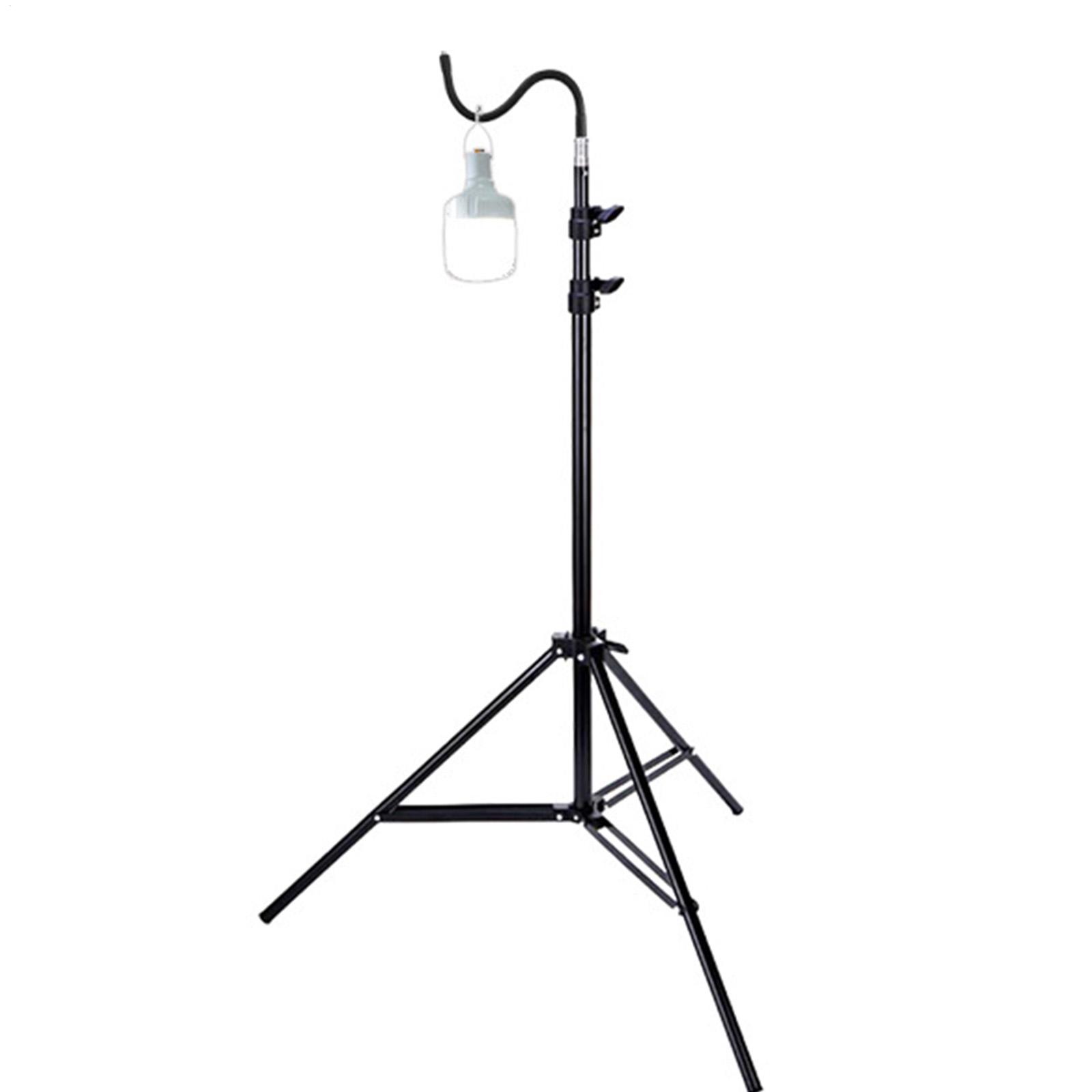 Floor Lamp Arched - 2m Stand Lampu Camping Lipat Teleskopik