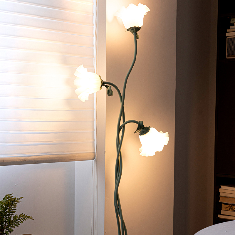 Floor Lamp Arched - Lampu lantai bunga, E26 elegan 3