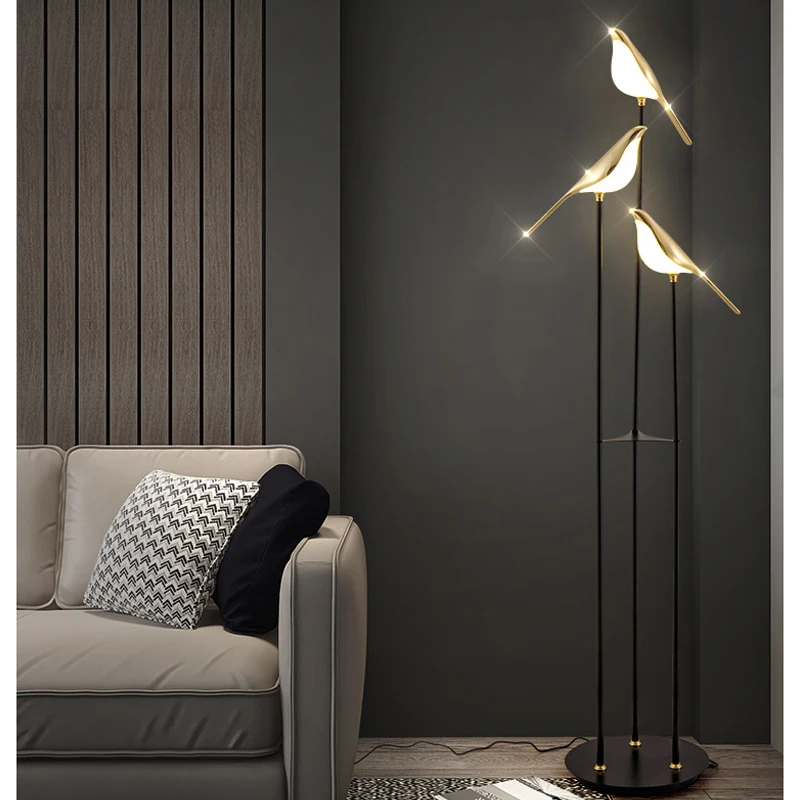 Magpie lampu meja burung berdi - Floor Lamp Arched ulasan dan harga