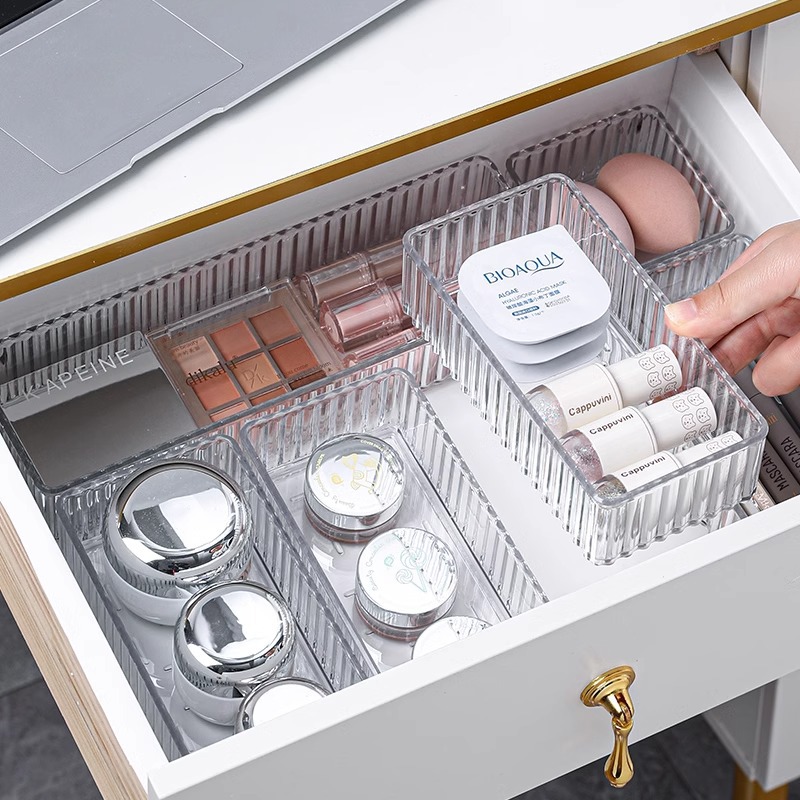 Organizer Laci Transparan Dapa - Drawer Organizer Tray ulasan dan harga