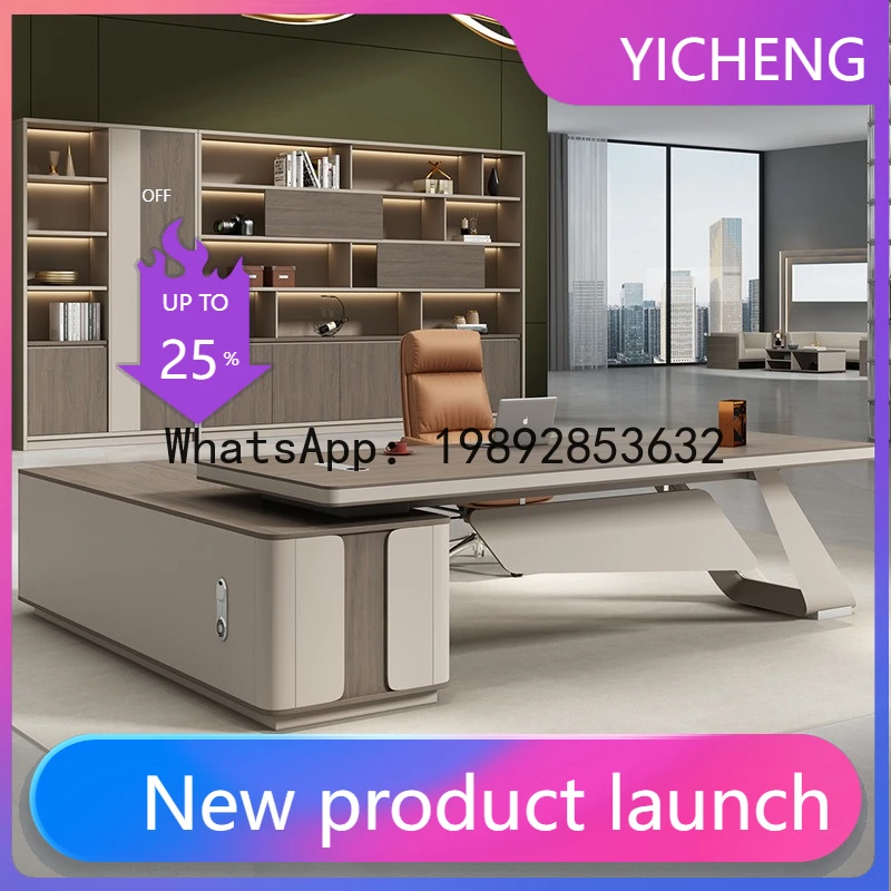 Meja eksekutif H5.18, meja kan - Office Furniture Table ulasan dan harga