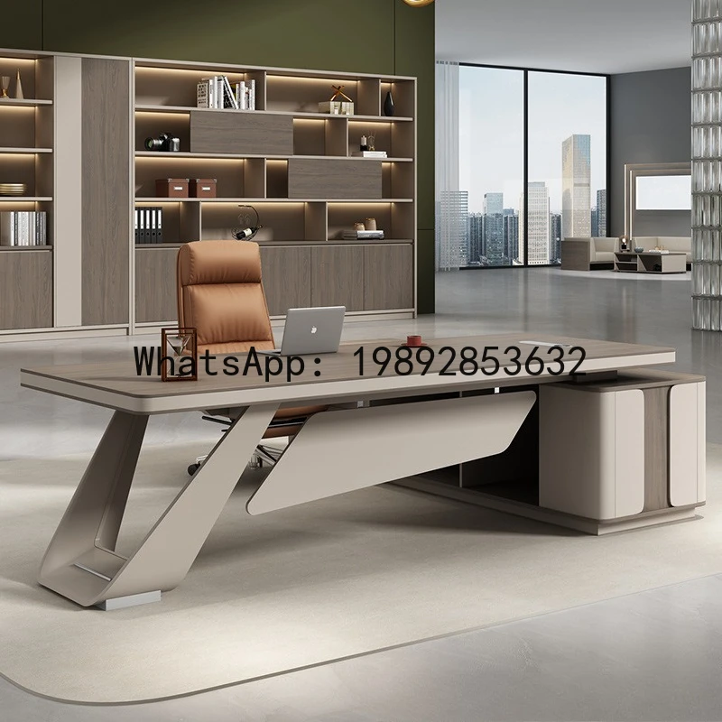 Meja eksekutif H5.18, meja kan - Office Furniture Table ulasan dan harga