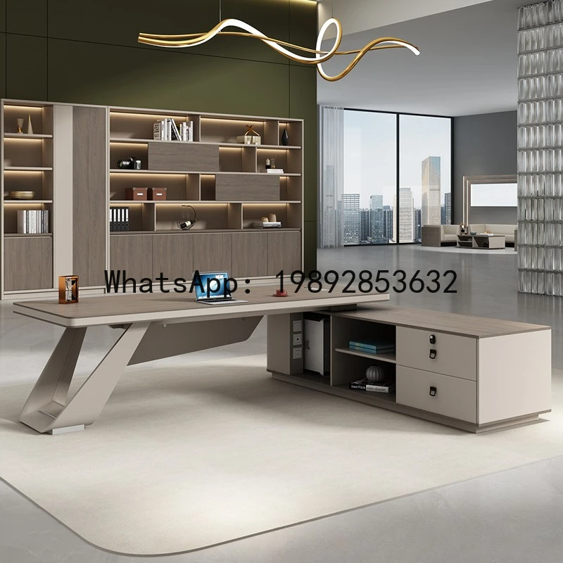 Meja eksekutif H5.18, meja kan - Office Furniture Table ulasan dan harga