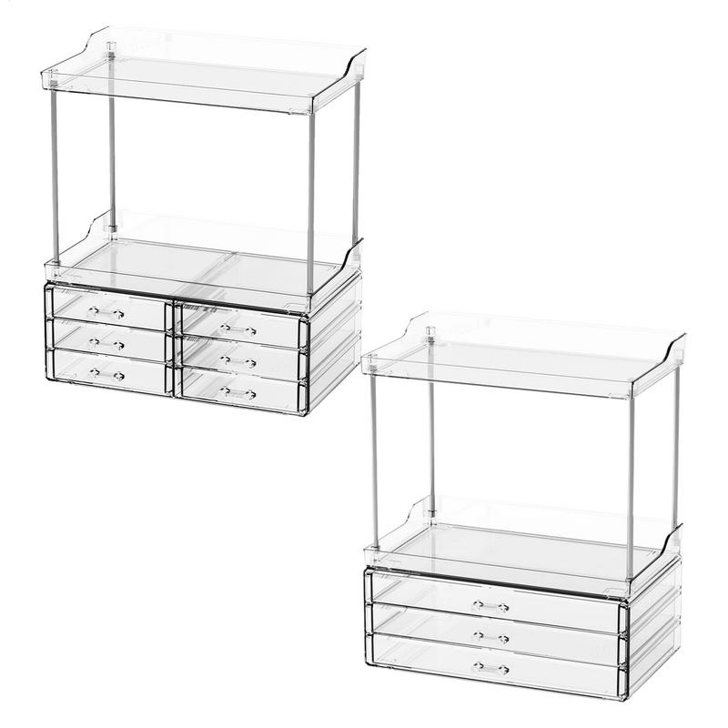 Penata rias wajah, meja penyim - Drawer Organizer Tray ulasan dan harga