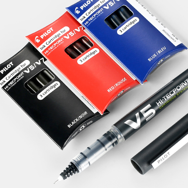 Pilot IC-50 katrij tinta sekal - Pilot Pen V5 ulasan dan harga