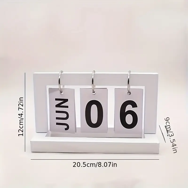 Ornamen Kalender Plastik Dekor - Office Furniture Loft ulasan dan harga