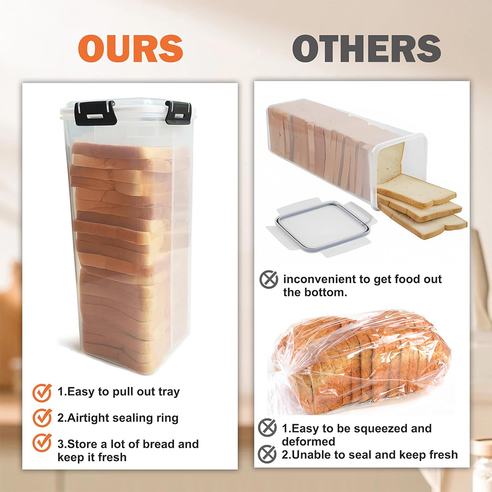 Wadah Penyimpanan Roti dengan  - Drawer Organizer Tray ulasan dan harga