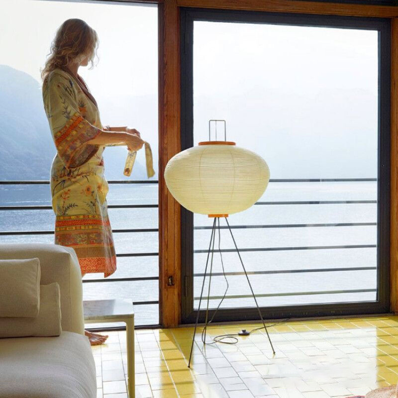 Lampu lantai kertas nasi Noguc - Floor Lamp Arched ulasan dan harga