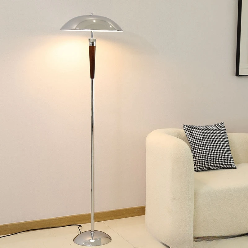 Lampu Lantai LED Antik Kayu So - Floor Lamp Arched ulasan dan harga