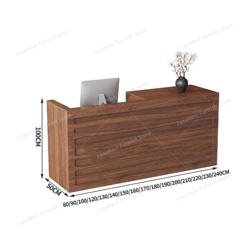 Logo Meja Resepsionis Kantor C - Office Furniture Logo ulasan dan harga