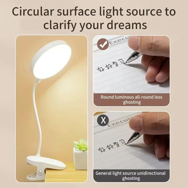Lampu Meja Jepit USB Portabel  - Office Furniture Table ulasan dan harga