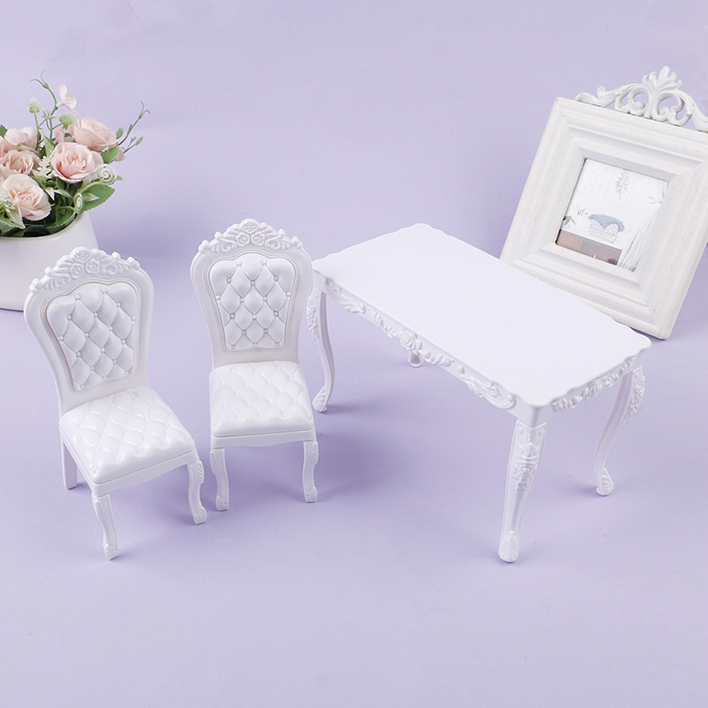 Rumah Boneka 1:6 Perabot Dapur - Office Furniture Table ulasan dan harga
