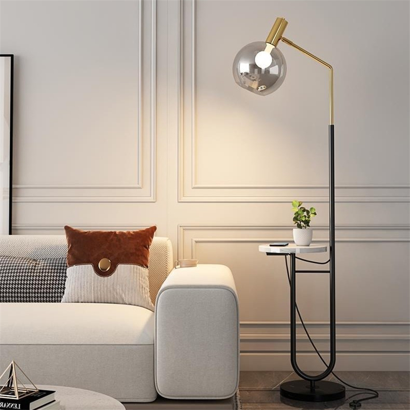 Lampu Modern Minimalis Nordic  - Floor Lamp Arched ulasan dan harga