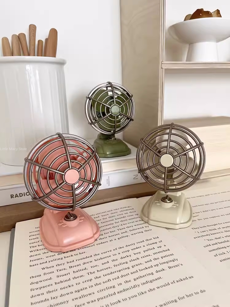 Kipas kecil Desktop Retro, kip - Office Furniture Loft ulasan dan harga