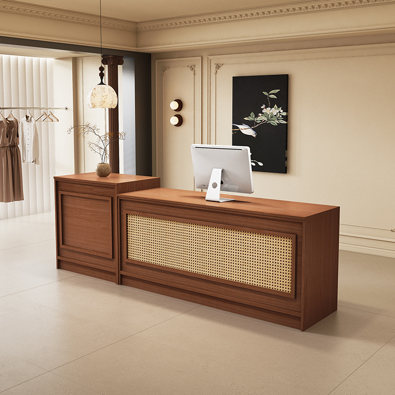 # Meja Resepsionis Logo Counte - Office Furniture Logo ulasan dan harga